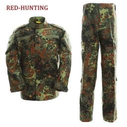 Uniforme de camuflagem ao ar livre do deserto e da selva, uniforme tático, terno de caça, jaqueta e calças BDU - Image 6