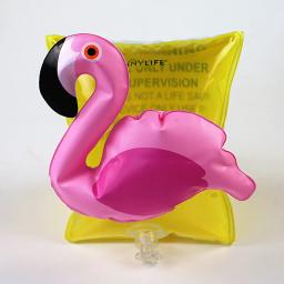 1 par de pvc piscina anel de braço de natação caranguejo flamingo inflável braço de flutuação mangas asas de água natação braço flutua para crianças - Image 4