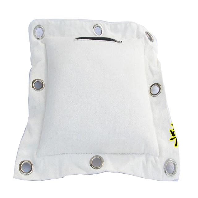 Saco de Pancada de Parede Vazio 38x39 cm em Lona para Boxe, Karatê, Muay Thai e Treinamento de Luta Livre