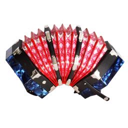 Alta qualidade concertina acordeão 20-button 40-reed anglo estilo com bolsa de transporte e alça de mão ajustável - Image 5