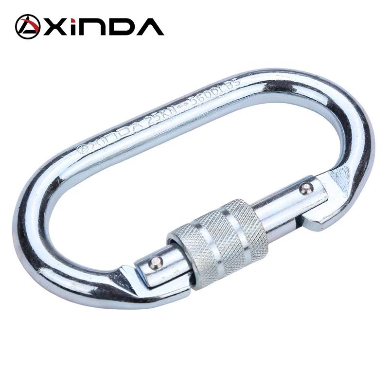 Xinda profissional ao ar livre escalada tensão segurança supervivencia bloqueio equipamentos mosquetão acampamento caminhadas kit sobrevivência - Image 1