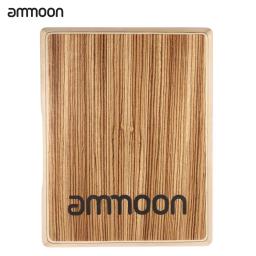 ammoon Compact Travel Cajon Flat Hand Drum Persussion Instrument  31.5 * 24.5 * 4.5cm Cajon Drum Percussion Instruments - Image 1