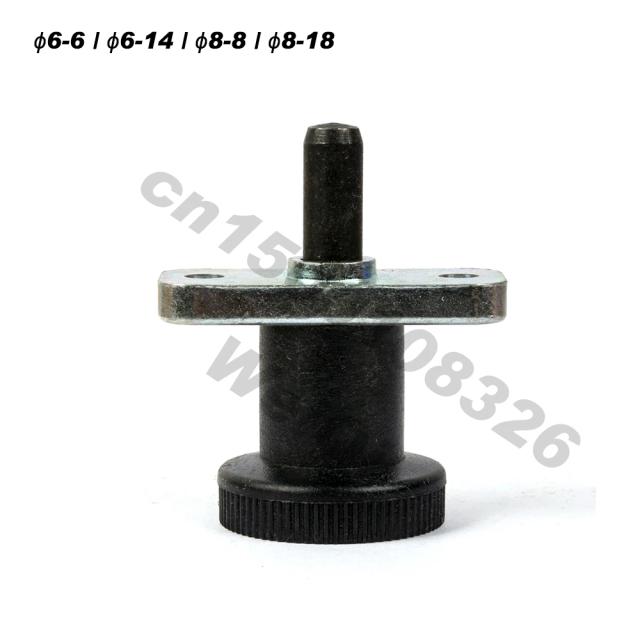 Veichu VCN232 Index Plunger Flange Mount Spring Plunger Plastic Knob 6-6 6-14 8-8 8-18