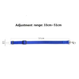 Cinto de segurança para assento de carro, Coleira do cão, Fivela Trelas para cão, Cinto de viagem ajustável, Dog Collar Connector - Image 6