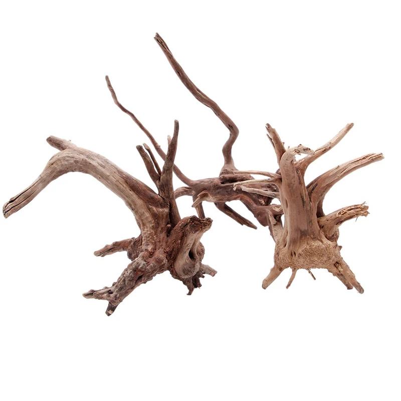 Decoração para aquário, madeira natural, porta-malas, árvore cauda, aquário, planta de peixes, ornamento de toco, decoração smart z03 - Image 1