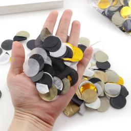 Confete forma de coração, 10g, multicolorido, confete de casamento, boda, festa de aniversário, decoração de mesa, 26mm - Image 3