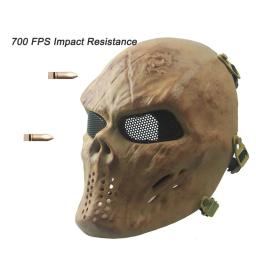 Máscara de proteção facial para airsoft, máscara tática de terror com proteção facial para airsoft - Image 5