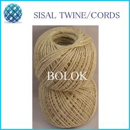 Fio de fibra natural sisal (dia.: 1.5mm, 1 camada torcida) 80m/bola, embalagem sisal com frete grátis - Image 3