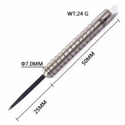 Frete grátis dardos de tungstênio de ponta de aço 24g com estojo fino 90% tungstênio - Image 2