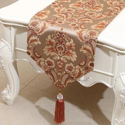 Toalha de mesa moderna para alongar flores, capa simples em relevo, jacquard, estilo europeu, tecido de alta qualidade, toalha de mesa de café - Image 1