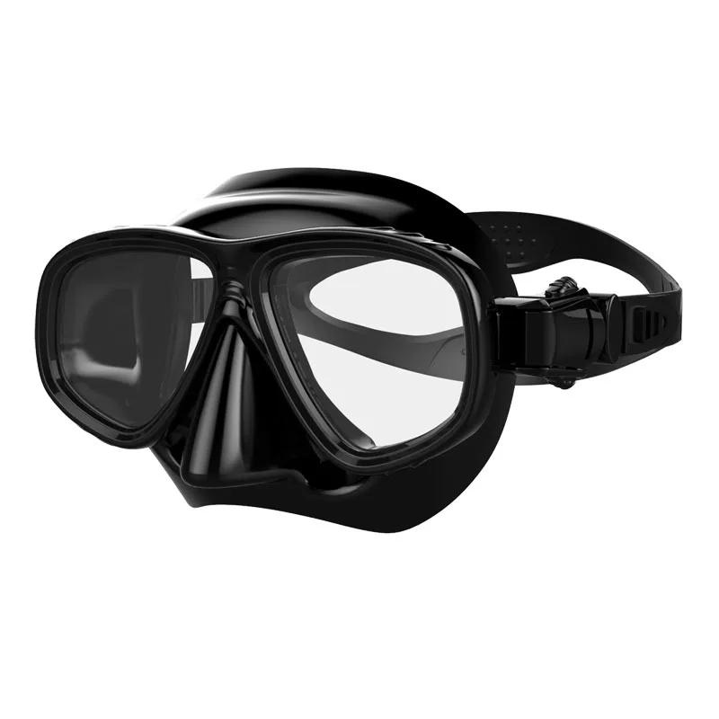 Vidro temperado mergulho máscara, temperado natação óculos, caça submarina e equipamento de mergulho, alta qualidade, nova marca, 2023 - Image 1