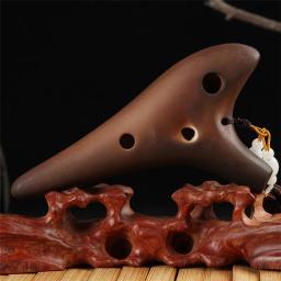 Ocarina alto & soprano c/g/f, 12 orifícios, processo de queima de fumaça, flauta de cerâmica profissional, alta qualidade - Image 4
