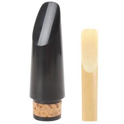 Bocal de clarinete de plástico profissional portátil e durável de 90mm com peças de reposição e acessórios de clarinete de palheta de bambu - Image 1