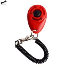 Pulseira de plástico para treinamento de cães, para animais de estimação, gato, clique em treinador, correia de pulso ajustável, chaveiro 23, 1 peça - Image 4