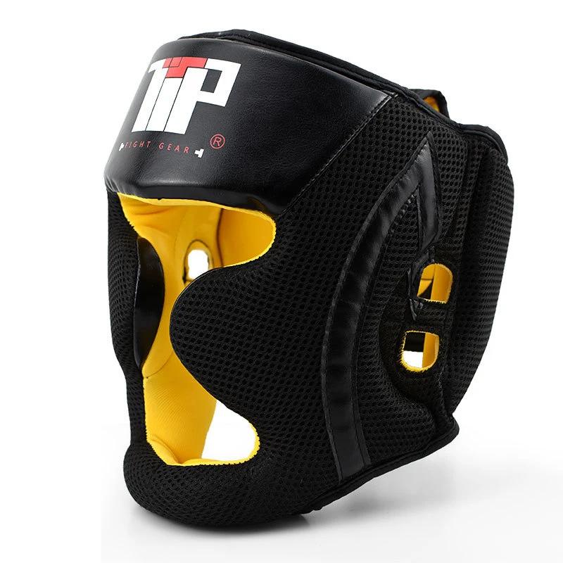 Malha acolchoado novo mma boxe muay thai capacetes kick artes marciais luta sparring treinamento protetor de chapelaria wushu sanda deo - Image 1
