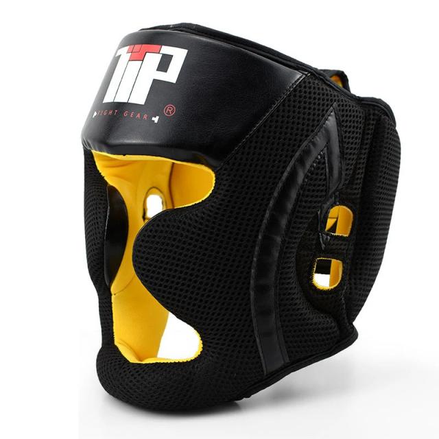 Capacete Acolchoado Novo para MMA, Boxe, Muay Thai e Artes Marciais - Protetor de Cabeça para Sparring e Treinamento em Wushu e Sanda