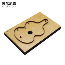 SMVAUON-Molde De Corte De Madeira, faca De Aço Japonesa, Saco Chave, Pode Personalizar Padrão, Molde De Corte De Couro, Molde De Madeira A Laser - Image 2