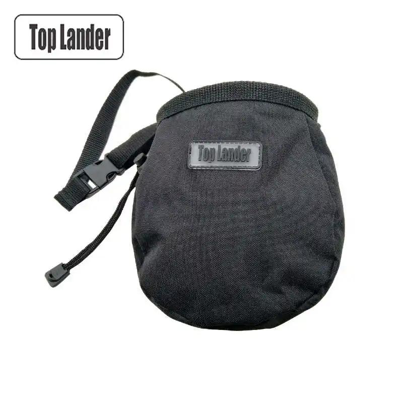 Saco de giz com cinto e bolso com zíper para escalada, saco multicolorido para fitness, academia, levantamento de peso, caça, bouldering, magnésia - Image 1
