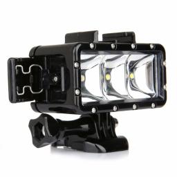 Luz LED subaquática para Dji GoPro, Luz de mergulho, Impermeável, Hero 10, 9, 8, 7, 5, 6, 4, Sessão máxima, Osmo 2, Ação Acessórios - Image 5
