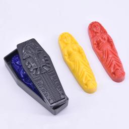 Mummy previsão de plástico egípcio mistério caixa mágica truques mágico magia close-up acessórios mostrar truque prop diversão brinquedo clássico - Image 2