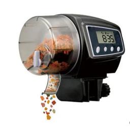Alimentador de peixes automático para aquário, dispensador de comida ajustável, temporizador de alimentação com tela lcd - Image 1