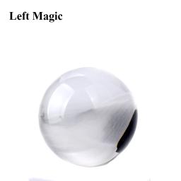 Bola de Malabarismo Cristal Ultra Clara, 100% Acrílico, Truques Mágicos, Manipulação, Festa e Palco, 80 mm Contato - Image 3