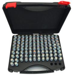 Ferramenta de medição de aço, 0.30-10.00mm, 50mm Passo 0.1mm, 98 peças por lote - Image 1