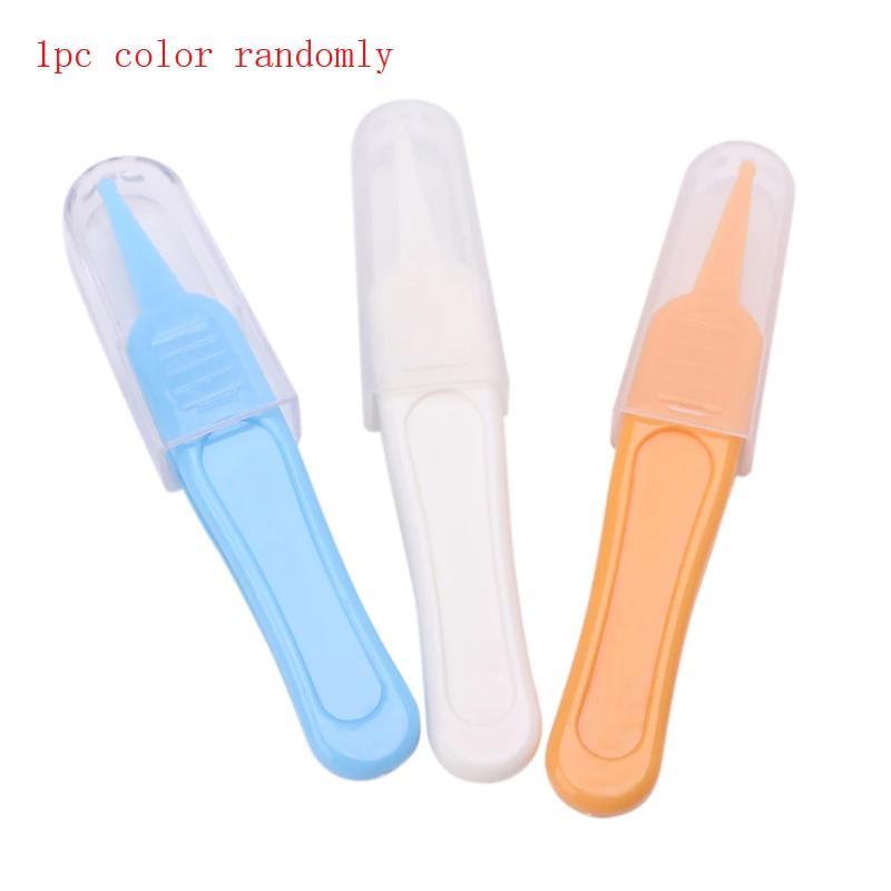 Pinça de limpeza de nariz e orelha para bebês, conjunto de cuidados com o bebê, fórceps de segurança, limpador de plástico - Image 1