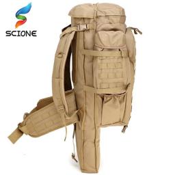 Mochila militar impermeável, Mochila ao ar livre, Saco Tático para Caça, Tiro, Camping, Trekking, Caminhada, Viagem, Quente, 60L - Image 3