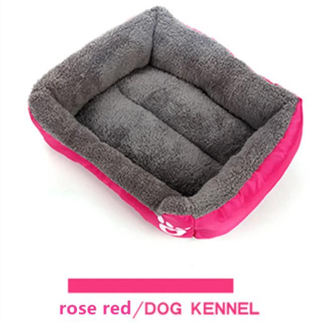 Camas para Cães e Gatos à Prova d'Água com 10 Cores em Vários Tamanhos - Conforto e Estilo para Seu Pet