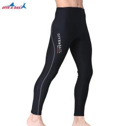 Dive & Sail-Fato de neoprene genuíno masculino, jaqueta e calça de manga comprida, traje de mergulho corporal próximo 3mm - Image 4