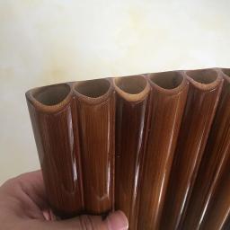 Sevenangel-flauta profissional de bambu, artesanal, 22 tubos, flauta de madeira, instrumento musical, com bolsa preta - Image 4