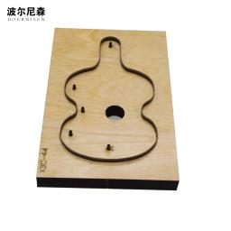 SMVAUON-Molde De Corte De Madeira, faca De Aço Japonesa, Saco Chave, Pode Personalizar Padrão, Molde De Corte De Couro, Molde De Madeira A Laser - Image 3
