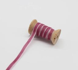 Fita de veludo para decoração de artesanato, 1/8 "3mm 1/4" 6mm 3/8 "9mm, sem elástico, revestimento de tecido de rosto único para diy, caixa de presente, artesanato, envoltório - Image 6