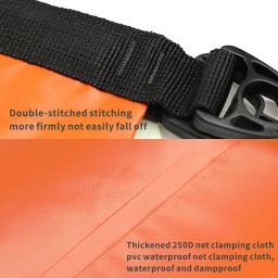 Hitorhike-saco seco impermeável para viagens, bolsa leve para camping, canoagem, caiaque, rafting, rafting, natação, material airbag, 2L - Image 5