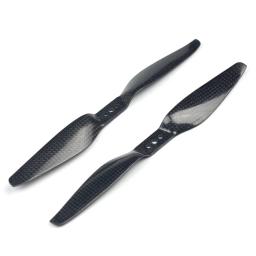 Hélice de fibra de carbono 3K, CW CCW 2-Blade Prop para DIY Plano Quadcopter Multicopter, 8055, 9055, 1055, 1155, 1255, 1355, 1455, 1555, 1 par - Image 3