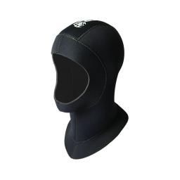 Slinx 5mm neoprene mergulho capuz com ombro equipamento de mergulho chapéu boné inverno nadar quente wetsuit caça submarina toucas - Image 3