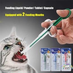 Kit de alimentação universal para animais de estimação, dispensador de pílulas para cães e gatos, com varas de controle de medicina, cabo doreen, 12 peças - Image 1