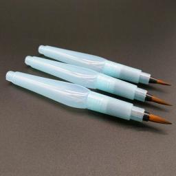 Caneta de tinta para caligrafia, desenho, pintura, ilustração, escrita, grande capacidade, recarregável, piloto de água, 3 unidades - Image 3