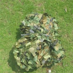Rede de camuflagem p/selva cega, tenda para caça em madeira, rede militar de camuflagem para carros da selva, com 2x3m - Image 2