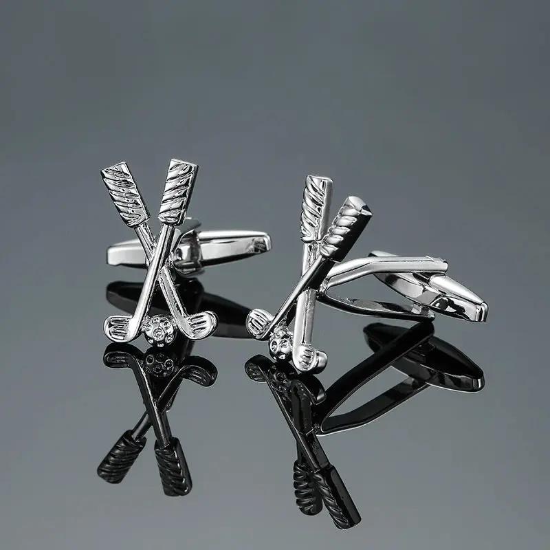 XKZM-Abotoaduras de bala de alto grau para homens, luvas de boxe, camisas modelo pistola, abotoaduras, presentes de jóias, marca de luxo, novo - Image 1
