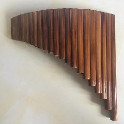 Sevenangel-flauta profissional de bambu, artesanal, 22 tubos, flauta de madeira, instrumento musical, com bolsa preta - Image 3