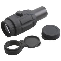 Óptica do vetor tático ajustável red dot sight 5x lupa rifle escopo colimador optial riflescope - Image 3