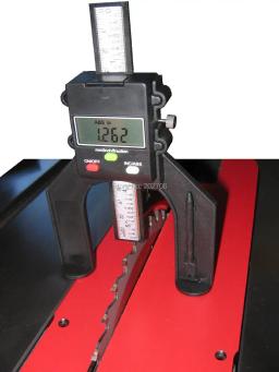 Digital medidor de profundidade digital medidor de profundidade do passo lcd auto magnético abertura ereta 80mm mão roteadores - Image 2