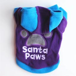 1pcs petstyle camisola inverno roupas para animais de estimação moletom com capuz roupas para cães pequenos suprimentos para animais de estimação trajes para cães ropa para perro - Image 5