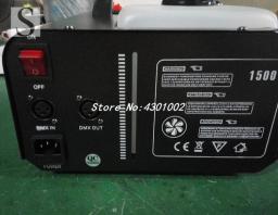 Máquina de fumaça, coluna e controle remoto dmx512, efeitos especiais para iluminação de palco, fumaça, 1500w - Image 6