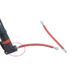 Bicicleta pneu bomba mangueira adaptador, extensor de extensão, mangueira mais longa, válvula Schrader, bomba de ar inflador peças, AV - Image 2