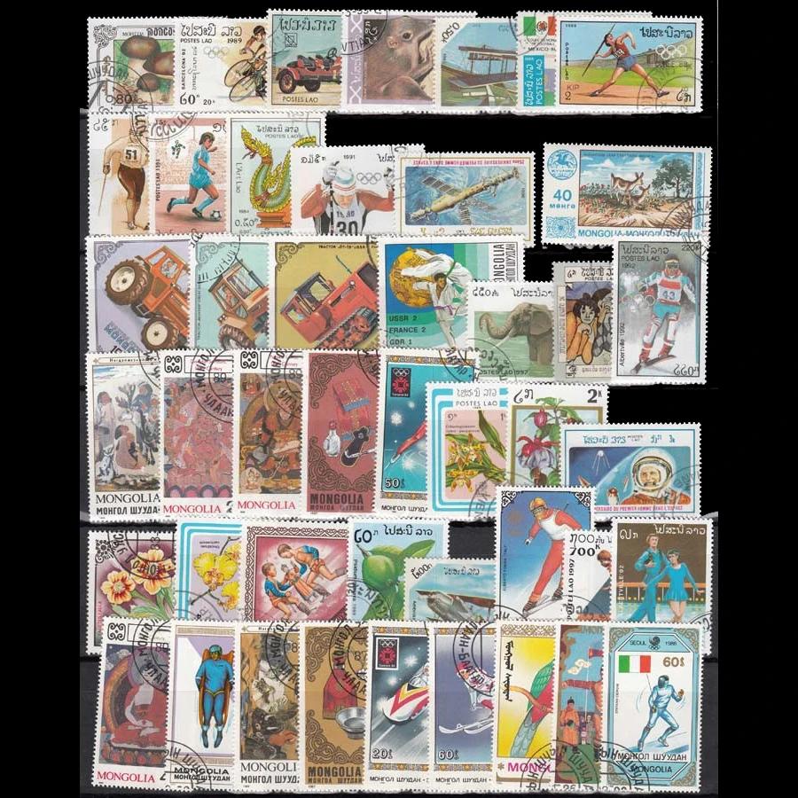 Selos postais com Post Mark, Toda coleção diferente de todo o mundo, 500 950 pcs por lote - Image 1