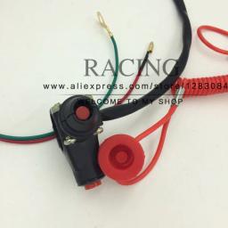 Botão de segurança para mini bicicleta atv, interruptor fechado com emergência, parada de segurança, de bolso para 2 tempos - Image 5