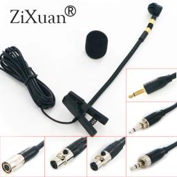 Mini microfone de lapela com condensador, microfone de lapela para instrumento musical, violino e trompete com clipe - Image 1